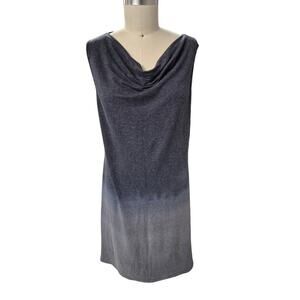 Royal Robbins Sunset Cowl Neck Midi Dress XL Grays